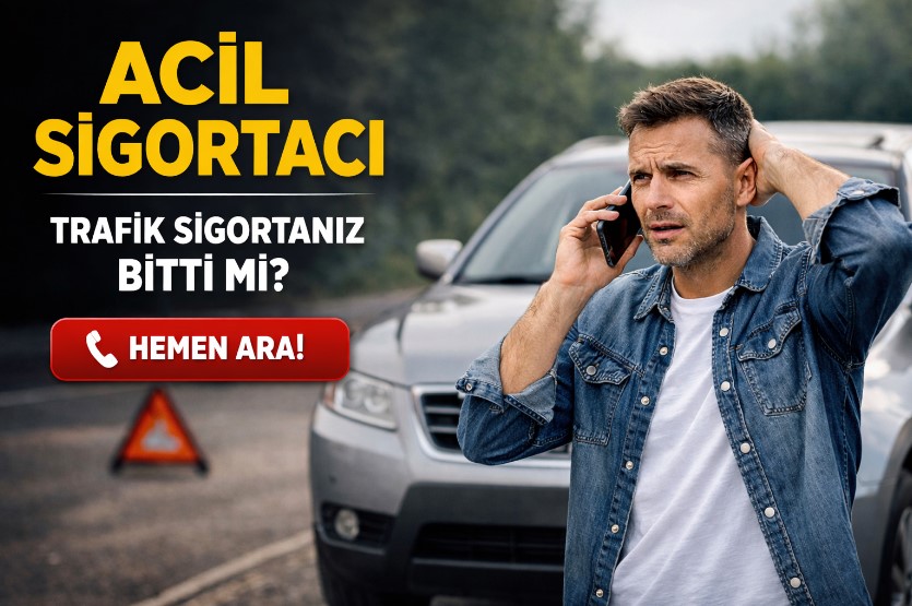 acil sigortacı ile hemen trafik sigortası yap