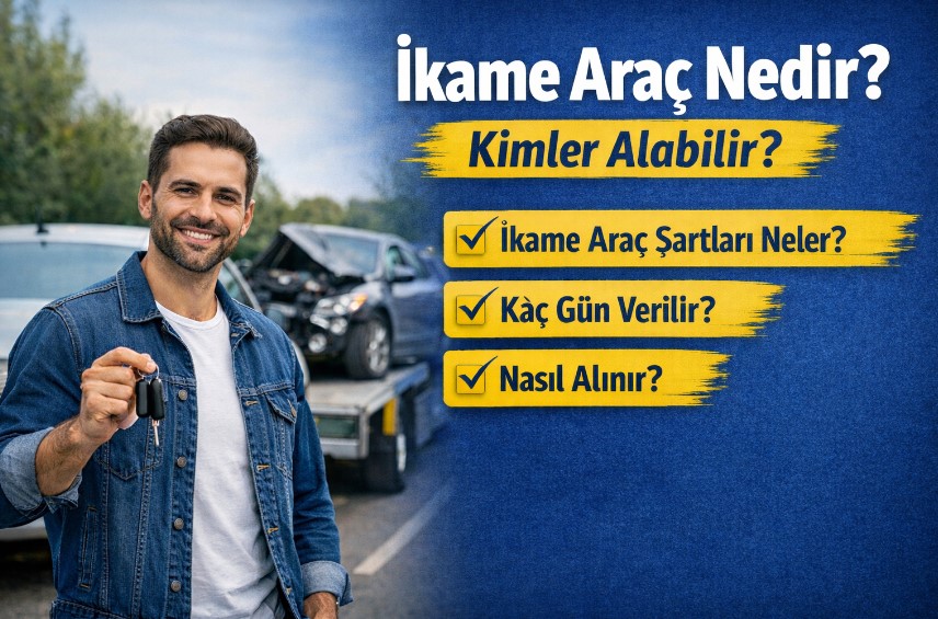 İkame araç nedir, kimler alabilir ve şartları nelerdir
