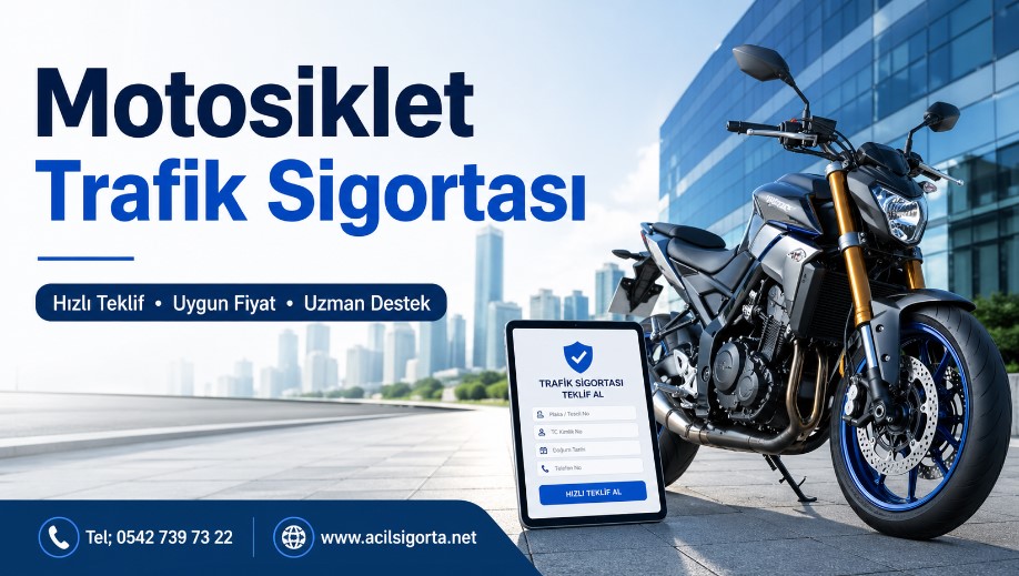 Motosiklet trafik sigortası fiyatı