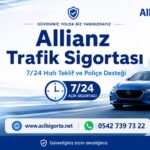 Allianz trafik sigortası fiyat teklifi, 7/24 hızlı destek, taksitli ödeme ve noter öncesi hızlı işlem