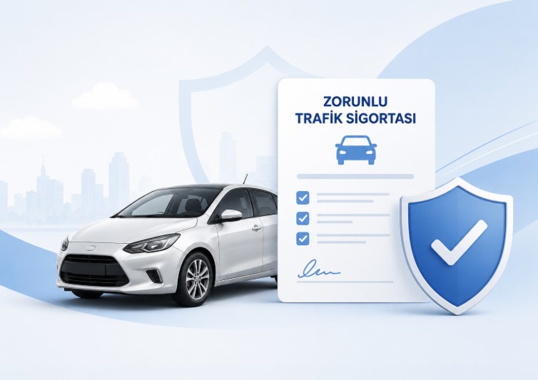 Zorunlu trafik sigortası için araç, poliçe ve güvence